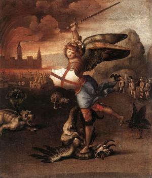 St Michael and the Dragon